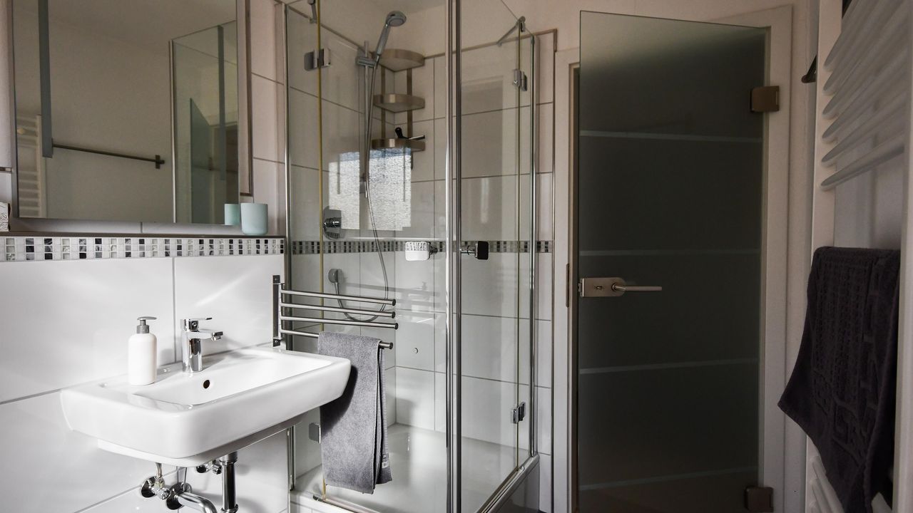 Dusche im 1. Stock Dusche im 1. Stock